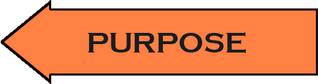 Project purpose arrow