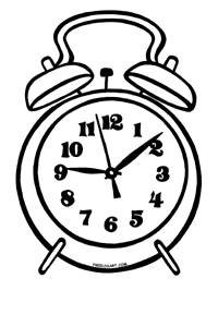 Alarm clock graphic