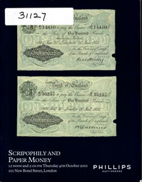 2001 Phillips Auctioneers auction catalog 2001 Phillips Auctioneers auction catalog