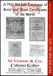 2001 Mike Veissid & Co. auction catalog
