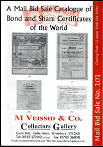 2001 Mike Veissid & Co. auction catalog 2001 Mike Veissid & Co. auction catalog