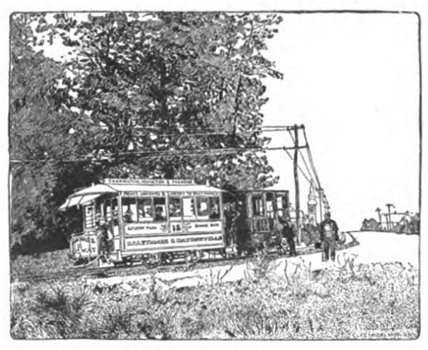 Electrified Union Passenger Railway from unattributed newspaper Electrified Union Passenger Railway from unattributed newspaper