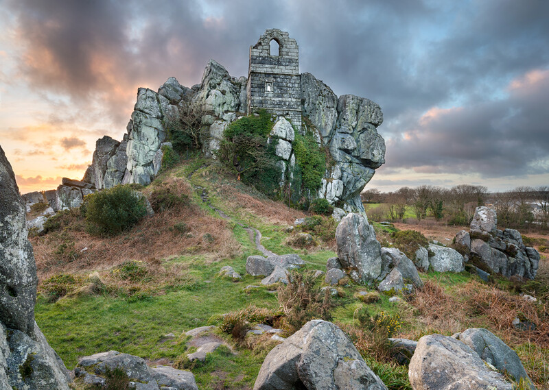 Roche Rock near St Austell, Cornwall, UK, Can Stock Photo by ziggyzag Roche Rock near St Austell, Cornwall, UK, Can Stock Photo by ziggyzag