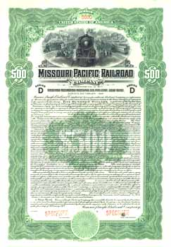 Typical specimen bond with '0000' serial number