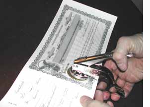 Corporate seal embossment tool Corporate seal embossment tool