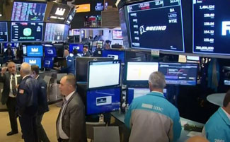 Trading floor New York Stock Exchange