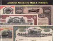 

ront cover, American Automobile Stock Certificates

