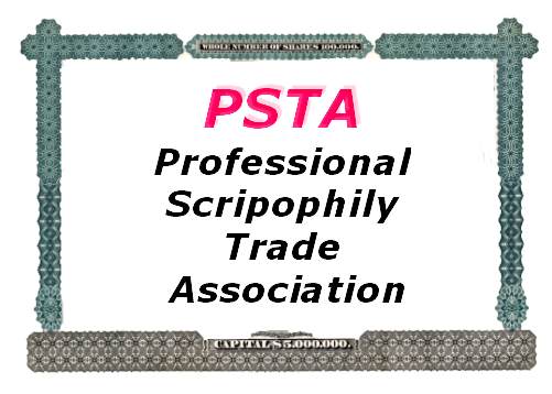 Professional Scripophily Trade Association logo