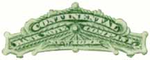 Continental Bank Note Company slug