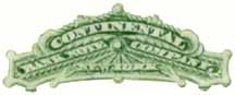 Continental Bank Note Company slug Continental Bank Note Company slug