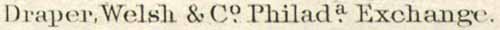 Draper Welsh & Co slug Draper Welsh & Co slug