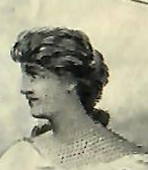 Female head on Bush Terminal Company stock certificate scanned at 300 dpi Female head on Bush Terminal Company stock certificate scanned at 300 dpi