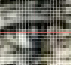 600 dpi pixels enlarged 2x