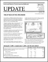 Coxrail UPDATE Newsletter September 1999 Coxrail UPDATE Newsletter September 1999