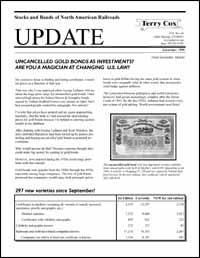 Coxrail UPDATE Newsletter December 1999