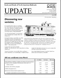 Coxrail UPDATE Newsletter June 2002