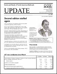 Coxrail UPDATE Newsletter June 2003