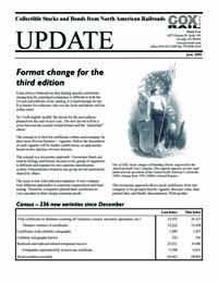 Coxrail UPDATE Newsletter June 2005
