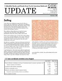 Coxrail UPDATE Newsletter November 2006